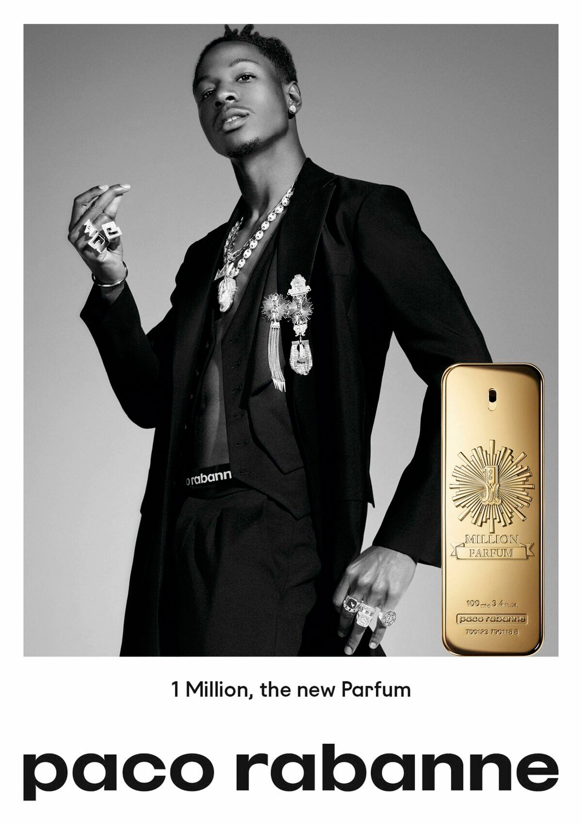 Paco Rabanne 1 Million Parfum Fragrance Ad