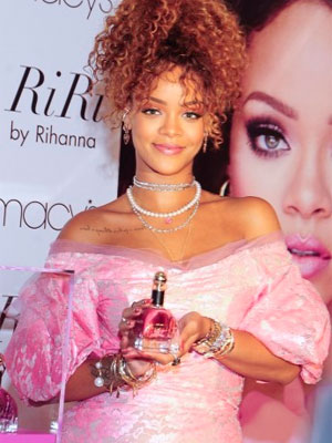 Rihanna RiRi Fragrance Launch
