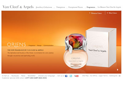 Van Cleef & Arpels Oriens Fragrances - Perfumes, Colognes, Parfums ...