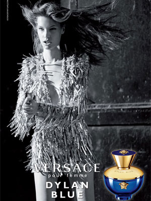 Versace Dylan Blue Pour Femme Fragrance Ad