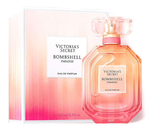 Victoria's Secret Bombshell Paradise new fruity floral perfume guide to ...