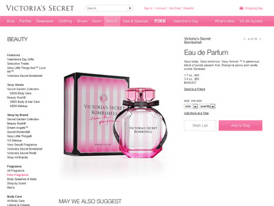 Victoria's Secret Bombshell Perfume - Irresistible Barbie Scent
