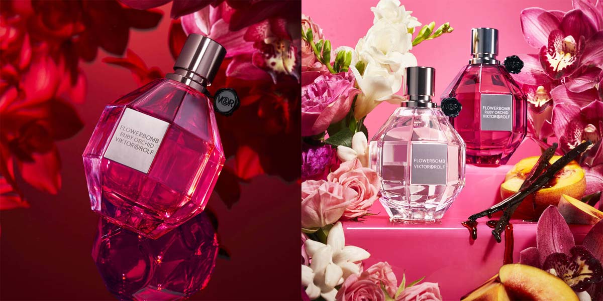Viktor & Rolf Flowerbomb Ruby Orchid powdery floral perfume guide to scents