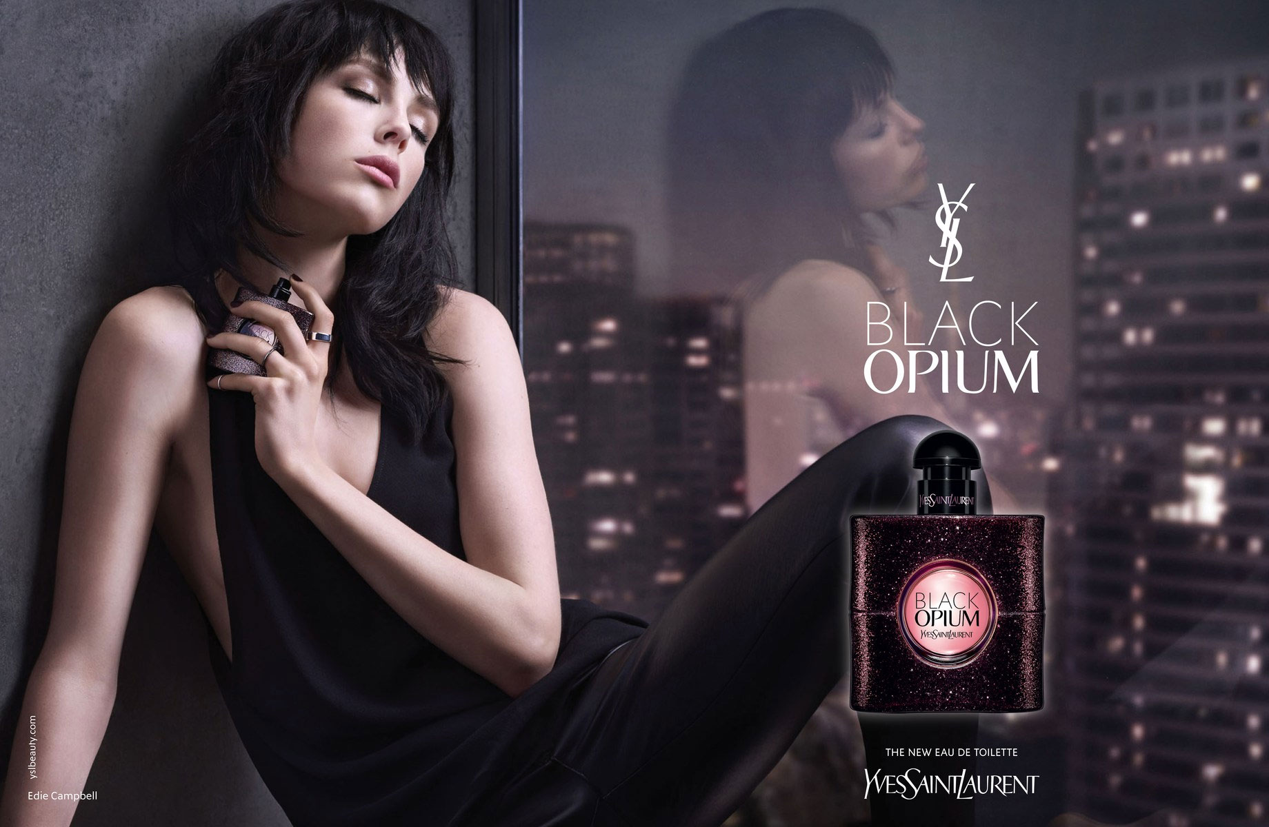 Yves Saint Laurent Black Opium Eau de Toilette Fragrances Perfumes