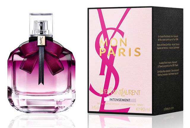 Yves Saint Laurent Mon Paris Intensement fruity floral perfume guide to ...