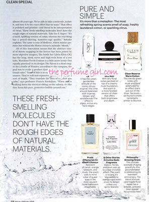 Estee Lauder White Linen Perfume editorial Marie Claire Inspiration Board