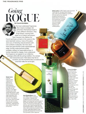 Serge Lutens Perfume editorial Allure Going Rogue
