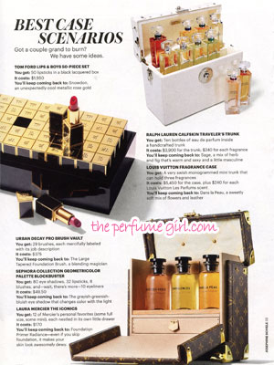 Louis Vuitton Les Parfums Perfume editorial Allure Phenomenon Fragrances