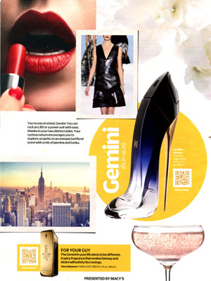 Carolina Herrera Good Girl Legere Perfume editorial Cosmopolitan