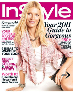 InStyle, January 2011 - Gwyneth Paltrow