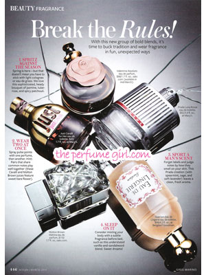 Break the Perfume Rules perfume article