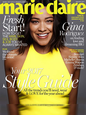 Marie Claire Gina Rodriguez January 2017
