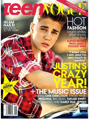 Teen Vogue May 2013 Justin Bieber