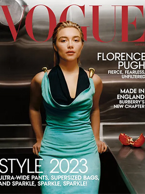Perfume Ads 2023 Vogue cover model