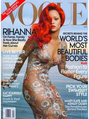 Vogue, April 2011, Rihanna